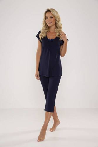 884 / 889 Pijama de damă Visa Forex - albastru marin