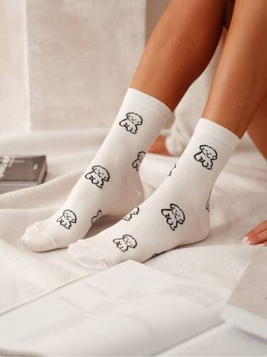 0200-155 Ciorapi dama Puppies Milena - ecru