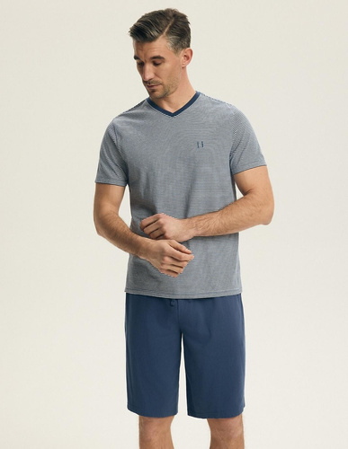 Henderson 44611 Poke pijama bărbați bumbac mânecă scurtă confort