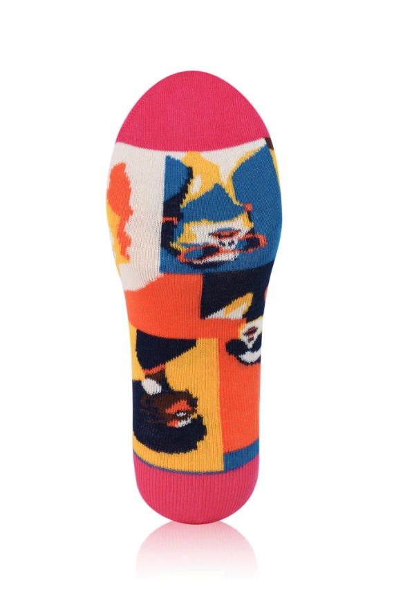 S171D Donna Șosete lungi Italian Fashion - roz