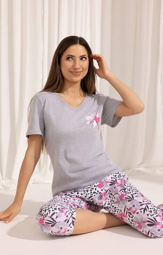 698 Pijamale dama Regina - gri