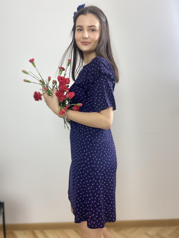 499 cămașă de noapte Olaya Forex - albastru marin