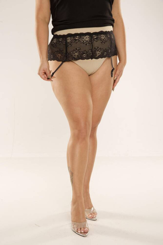 945 Babette Forex jartieră - negru