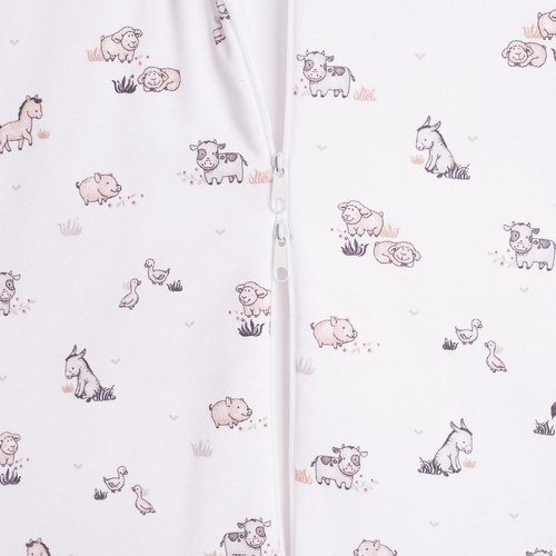 228044 Nicol FARMA Sac de dormit cu picioare 1,5 TOG bumbac animale