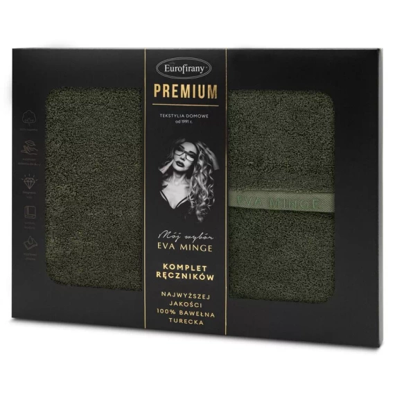 Venus 3 Set prosoape premium Eva Minge Eurofirany - olive