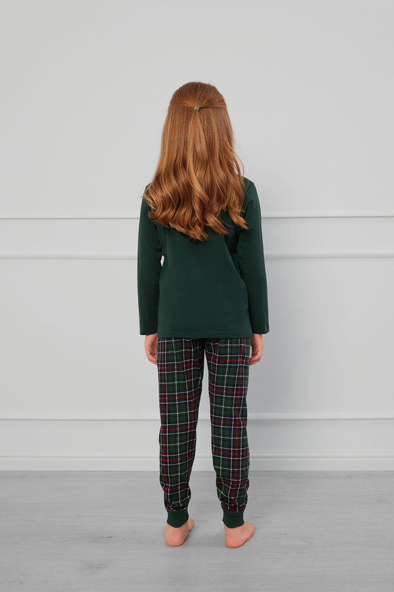 Fogo Pijama pentru copii Italian Fashion - verde/print 