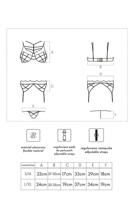 Soledad Komplet damski LivCo Corsetti Fashion