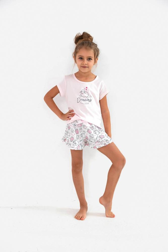 Sensis Lamb Kids Pijama pentru fete - roz