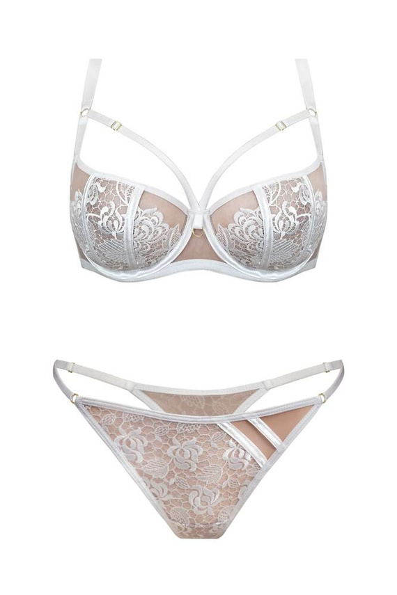 19082 Tanga de dama Harmony Milano alb