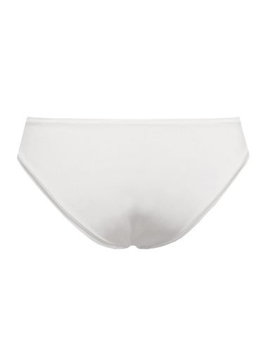 1555 Chiloți Fantastic - fără cusături, microfibră, croială clasică Sielei alb