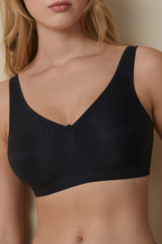 Sutien Marivi Selene, negru - moale, fara sârme, confortabil pentru utilizarea de zi cu zi