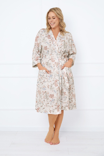 Halat de baie pentru femei Solita Modă italiană - imprimare