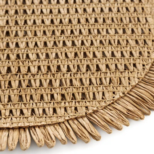 Suport farfurie Eurofirany elegant suport decorativ pentru masă Joan natural