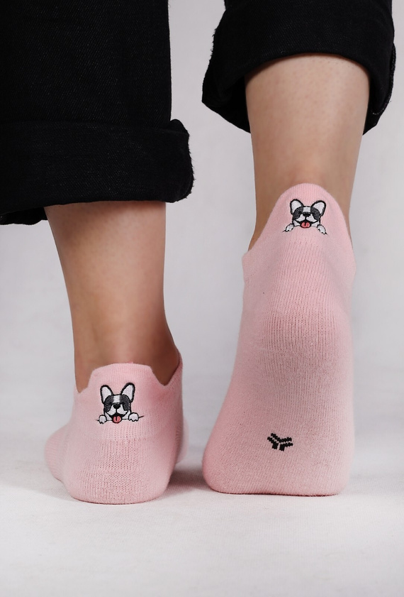 SKS-0033 A200 Șosete pentru femei Dogs YO! amesteca