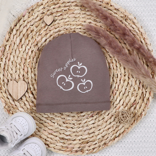 ABN-5311/CZE Palarie din bumbac organic Happy Apples Nini