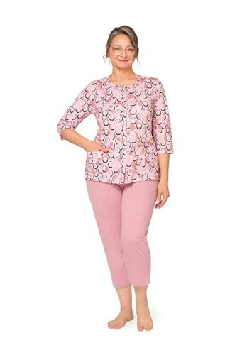 201 pijamale dama Maria II Martel - roz murdar 26