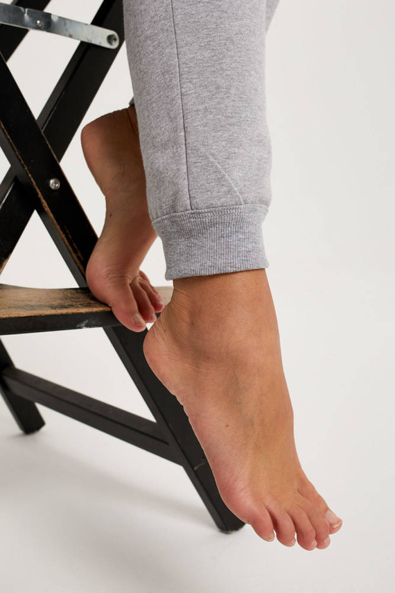 Set lung pentru femei Fox. mânecă, lungime. pantaloni Italian Fashion - melange