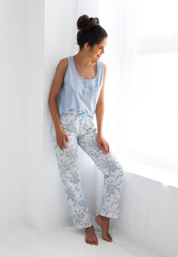 Pijama pentru femei Arely Sensis - albastru