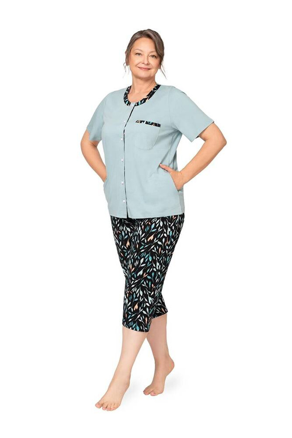 261 Olga I Martel pijamale dama - turcoaz