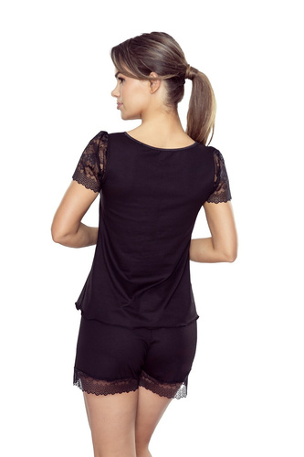 Pijama de damă Beverly First Lady Eldar - neagră