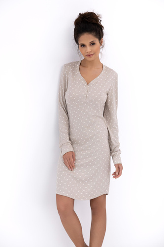 Cămașă de noapte Baylee Sensis – Bluză de damă cu imprimeu floral și nasturi