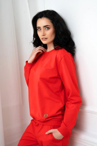 Panama Set trening Italian Fashion - roșu