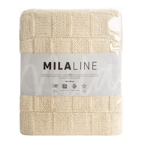 Plaid 2 Pătură cuvertură de pat Eurodraperii bej