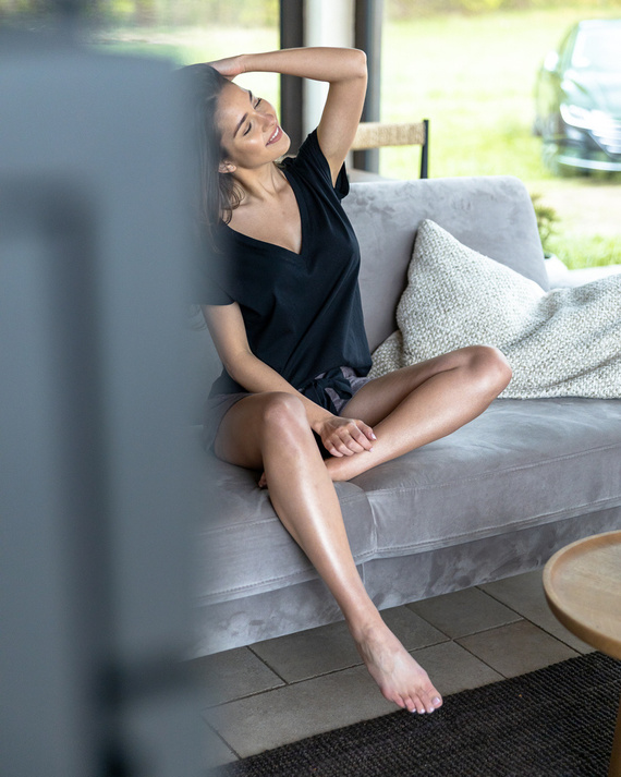 Sensis Susan Brown Pijama de damă - maro