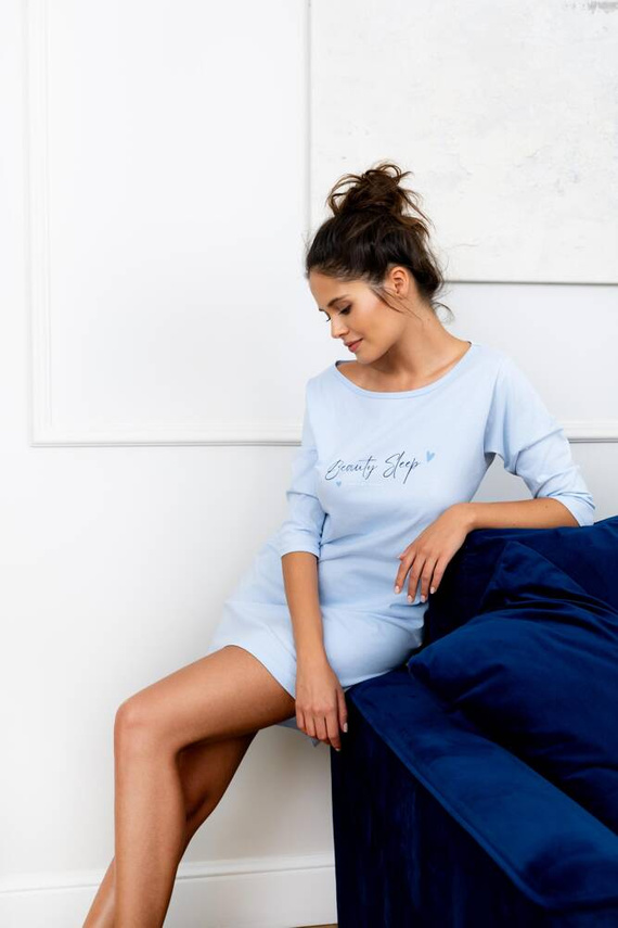 Cămașă de noapte Sensis Beauty Sleep - Albastră