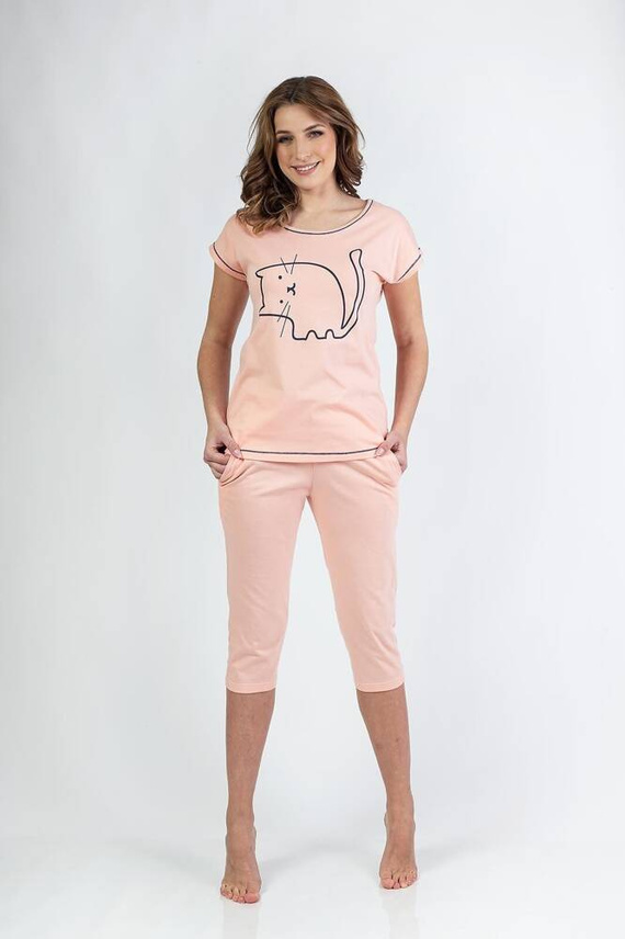 686 Pijamale dama Regina - caise
