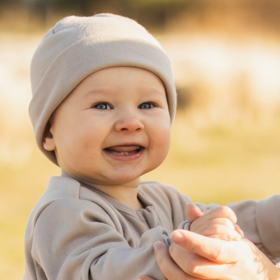 Palarie Merino din lana merinos Eevi - bej