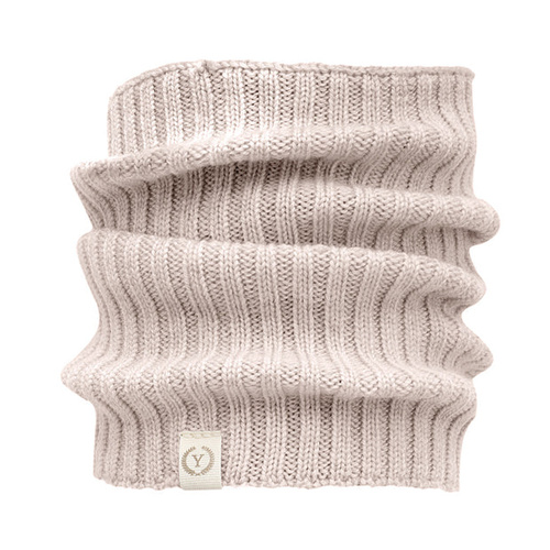 Eșarfă Yosoy din lână merinos cappuccino – pentru copii, termoactivă și hipoalergenică