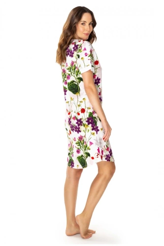 86669 Cămașă de noapte Nataly Seagull cu imprimeu de flori