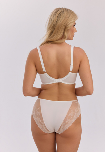 Biustonosz semi soft Gaia Annalise BS0 1360 ecru SS10 z koronką
