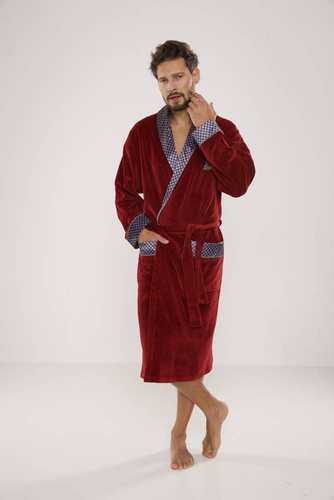 773 Bonjour halat de baie forex pentru bărbați - maro