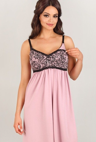 3007 MK Cămașă de noapte pentru gravide și femei care alăptează Lupoline