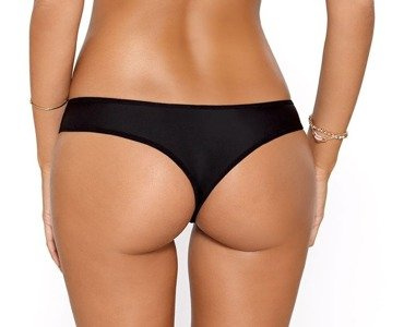 Nadine Panty Tanga PariPari pentru femei - negru/violet