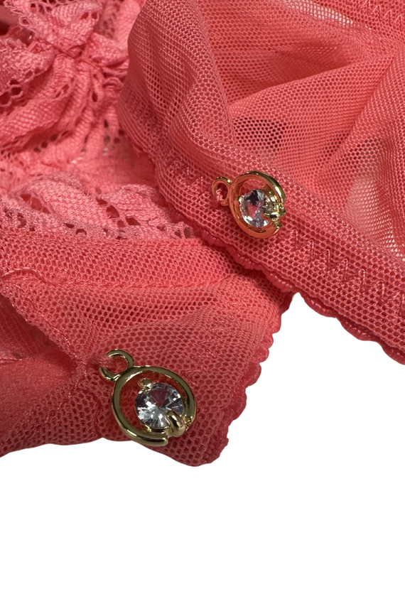 Set Resilque Tomato Red Passion red – un set elegant de lenjerie intimă pentru femei