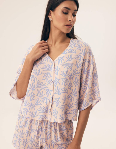 42670 Nadar Henderson Pijamale pentru femei - albastru deschis