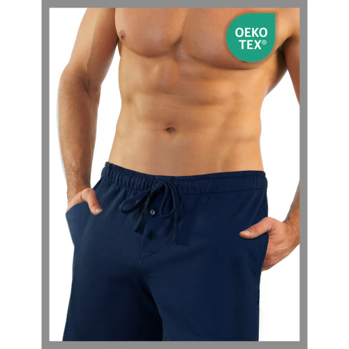 7542 Sesto Senso pijamale bărbați cu mâneci lungi - muștar