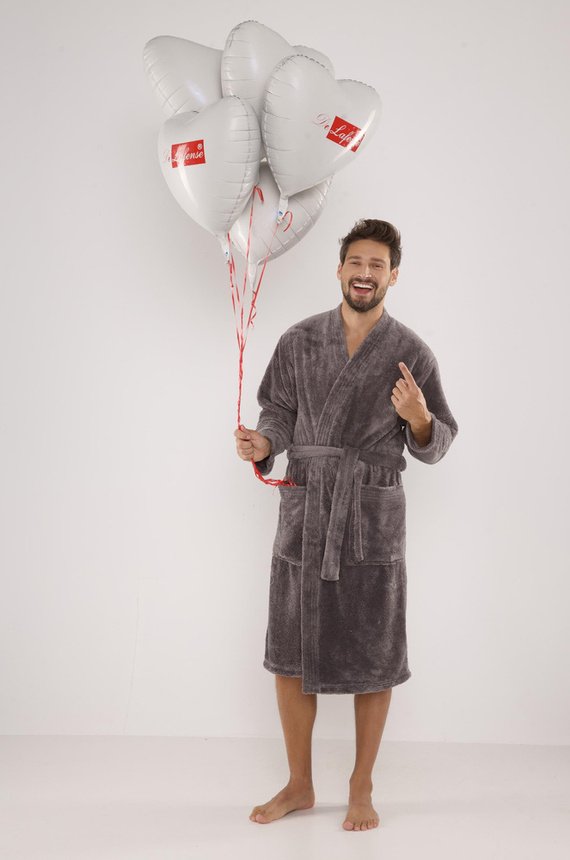 391 Hugo halat de baie pentru bărbați De lafense - gri