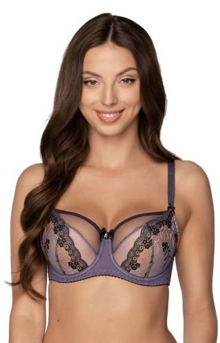 BS 1176 Elisabetta Sutien semi-padded (semi moale) Gaia- violet