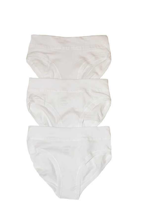 Chiloți 806 Cornette pentru fete, set 3, bleumarin/roșu