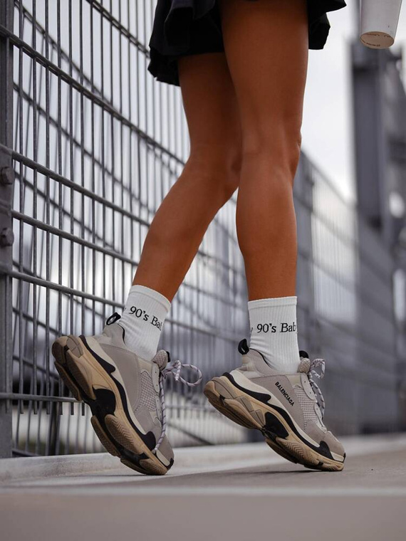 0200-125 Șosete damă 90's Baby Milena - ecru