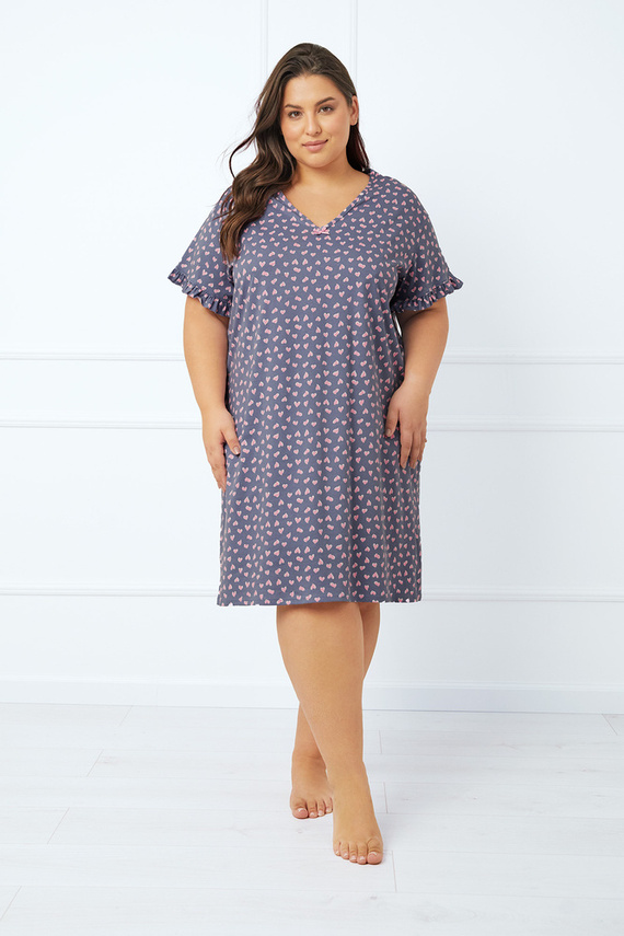 Lotte ladies cămașă cu mânecă scurtă Italian Fashion - print