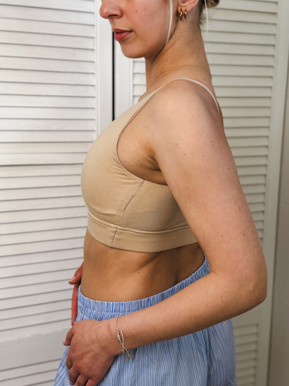 Milk&Love Mombri Klasyk sutien alăptare impermeabil beige