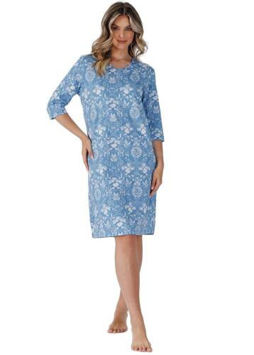 1529 Omia Cămașă de damă Leveza albastru