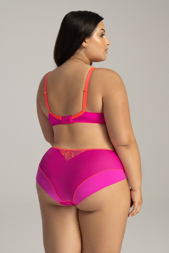 Chiloți Ava 2162 – Lenjerie intimă strălucitoare, din dantelă, clasică și elegantă