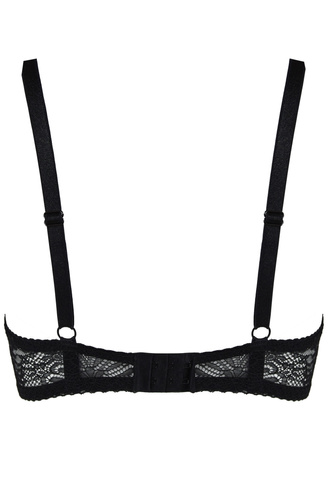 19237 Fancy Milano Bralette Black – Sutien din dantelă fără sârmă