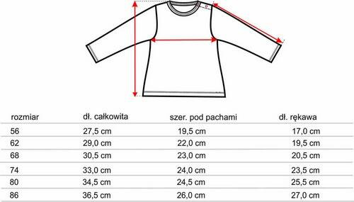 Nini Bluziță Nou-născut Sweet Koala 100% Bumbac Organic – Fabricat în Polonia